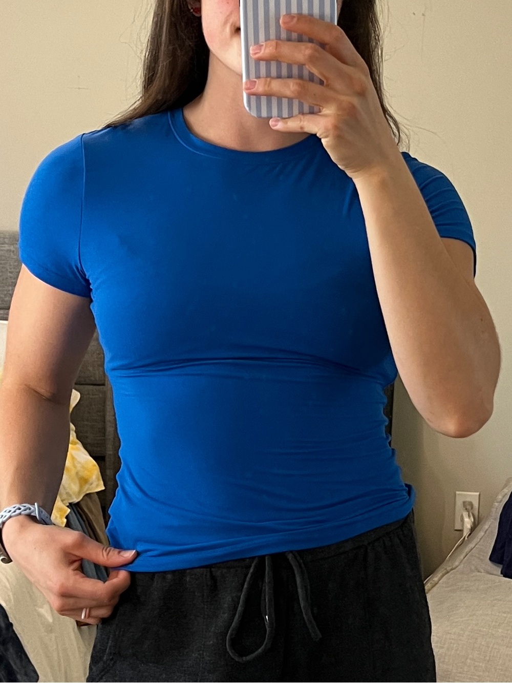 Royal Blue Athletic Tee